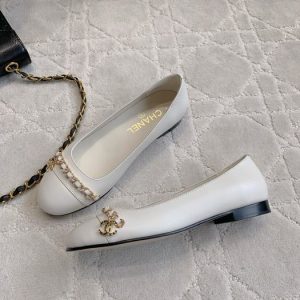 Chanel White Women shoes Yupoo 1:1