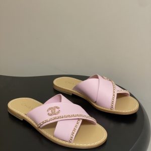 Chanel Tan Women shoes Yupoo 1:1