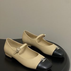 Chanel Beige Women shoes Yupoo 1:1