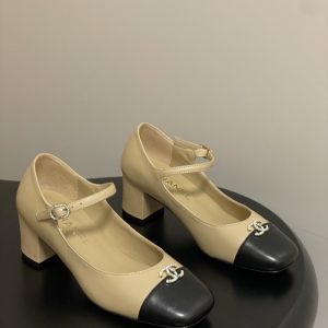 Chanel Beige Women shoes Yupoo 1:1