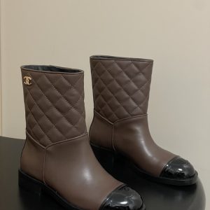 Chanel Tan Women shoes Yupoo 1:1