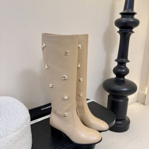 Chanel Beige Women shoes Yupoo 1:1