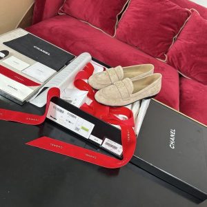 Chanel Beige Women shoes Yupoo 1:1