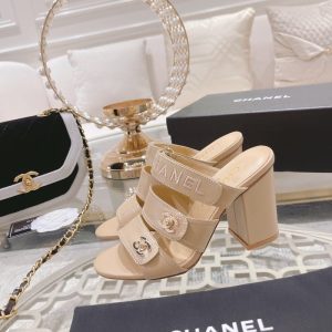 Chanel Beige Women shoes Yupoo 1:1