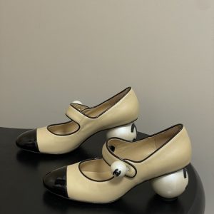 Chanel Tan Women shoes Yupoo 1:1