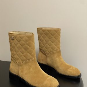 Chanel Tan Women shoes Yupoo 1:1