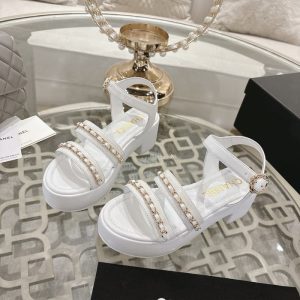 Chanel White Women shoes Yupoo 1:1