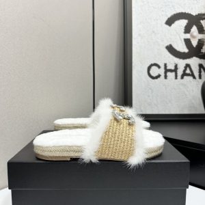 Chanel Beige Women shoes Yupoo 1:1