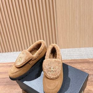 Chanel Tan Women shoes Yupoo 1:1