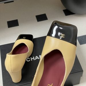 Chanel Tan Women shoes Yupoo 1:1