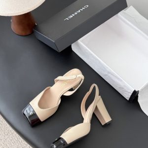 Chanel Beige Women shoes Yupoo 1:1