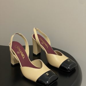 Chanel Tan Women shoes Yupoo 1:1