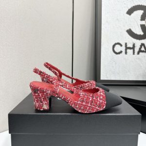 Chanel Red Women shoes Yupoo 1:1