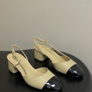 Chanel Tan Women shoes Yupoo 1:1