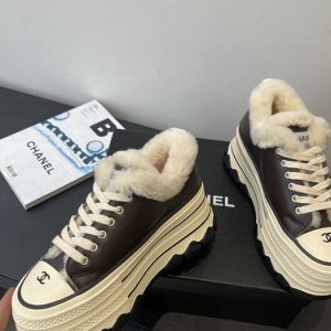 Chanel Beige Women shoes Yupoo 1:1