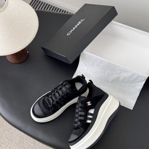 Chanel Navy Women shoes Yupoo 1:1