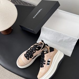 Chanel Tan Women shoes Yupoo 1:1