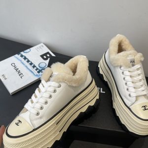 Chanel Beige Women shoes Yupoo 1:1