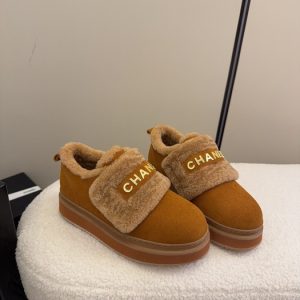 Chanel Tan Women shoes Yupoo 1:1