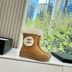 Chanel Tan Women shoes Yupoo 1:1