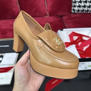 Chanel Tan Women shoes Yupoo 1:1