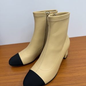 Chanel Beige Women shoes Yupoo 1:1