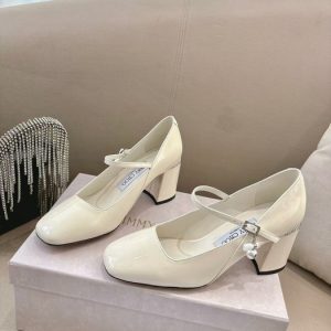 Jimmy Beige Women shoes Yupoo 1:1