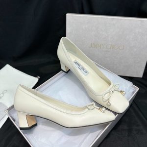 Jimmy Beige Women shoes Yupoo 1:1