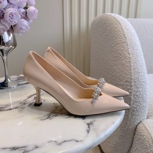 Jimmy Beige Women shoes Yupoo 1:1