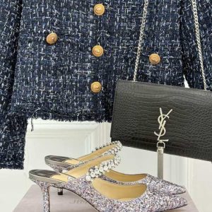 Jimmy Navy Women shoes Yupoo 1:1