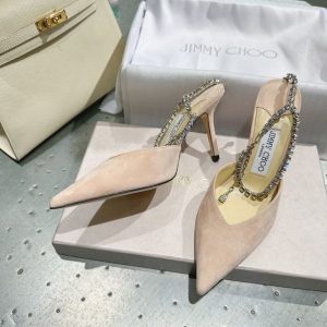 Jimmy Beige Women shoes Yupoo 1:1