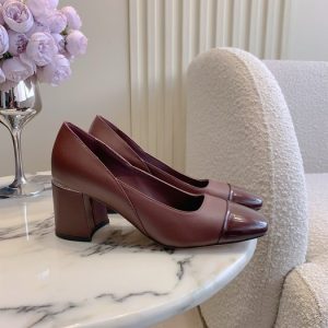 Jimmy Burgundy Women shoes Yupoo 1:1