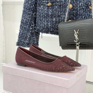 Jimmy Burgundy Women shoes Yupoo 1:1