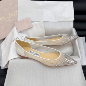 Jimmy Beige Women shoes Yupoo 1:1