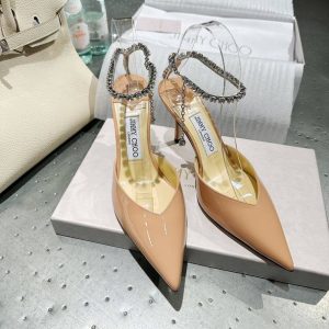 Jimmy Beige Women shoes Yupoo 1:1