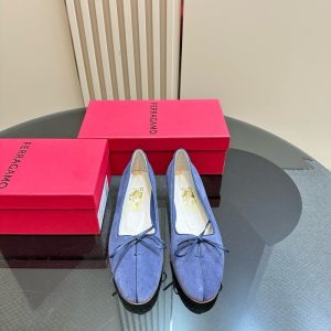 Ferragamo Beige Women shoes Yupoo 1:1