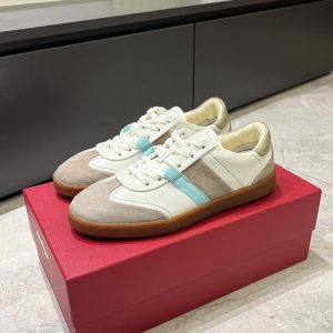 Ferragamo White Women shoes Yupoo 1:1