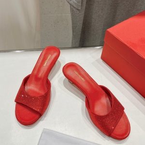 Ferragamo Red Women shoes Yupoo 1:1