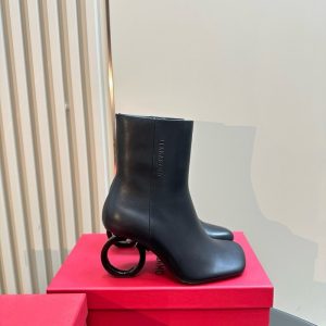 Ferragamo Black Women shoes Yupoo 1:1