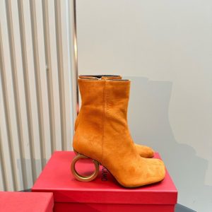 Ferragamo Tan Women shoes Yupoo 1:1