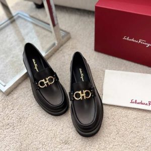 Ferragamo Black Women shoes Yupoo 1:1