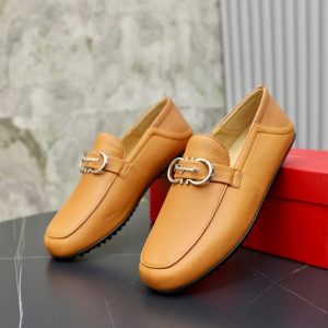 Ferragamo Tan Women shoes Yupoo 1:1