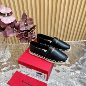 Ferragamo Black Women shoes Yupoo 1:1
