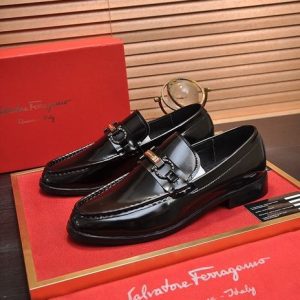 Ferragamo Black Women shoes Yupoo 1:1