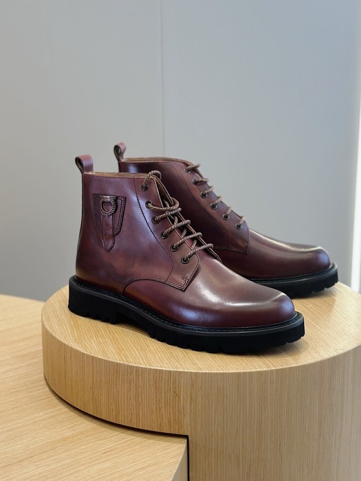 Ferragamo Burgundy Women shoes Yupoo 1:1