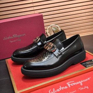 Ferragamo Black Women shoes Yupoo 1:1