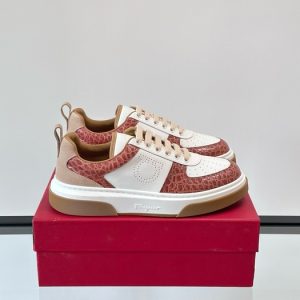 Ferragamo Beige Women shoes Yupoo 1:1