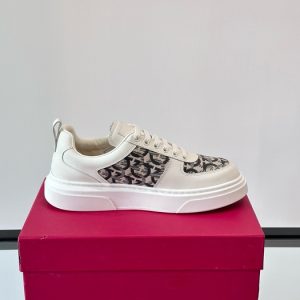 Ferragamo White Women shoes Yupoo 1:1