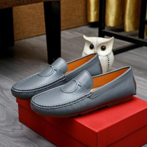 Ferragamo Grey Women shoes Yupoo 1:1