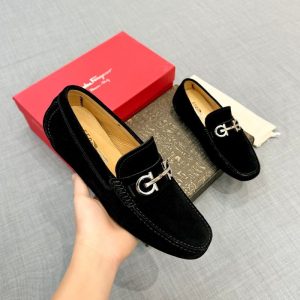 Ferragamo Black Women shoes Yupoo 1:1